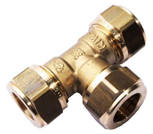 Puserrusliitin T-haara 15