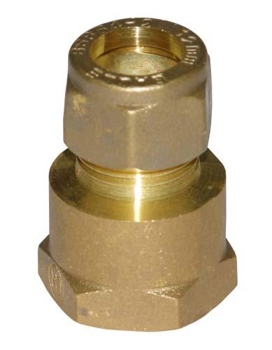 Puserrusliitin sisakierre 1/2" - 12