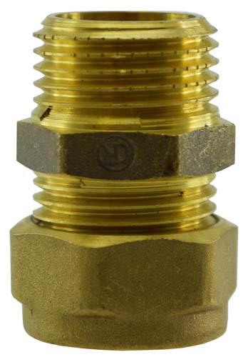 Puserrusliitin ulkokierre 1/2" - 15