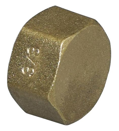 Hattu 3/8" messinki