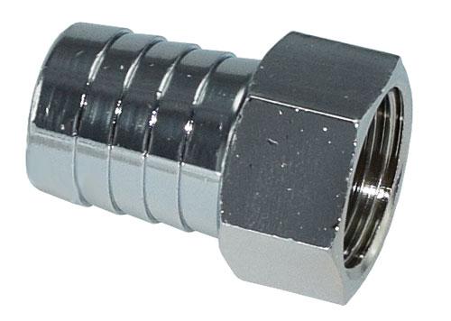 Letkuliitin 1/2"-19 sisakierre kromattu