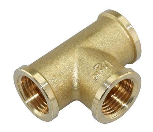 T-yhde 1/2" messinki
