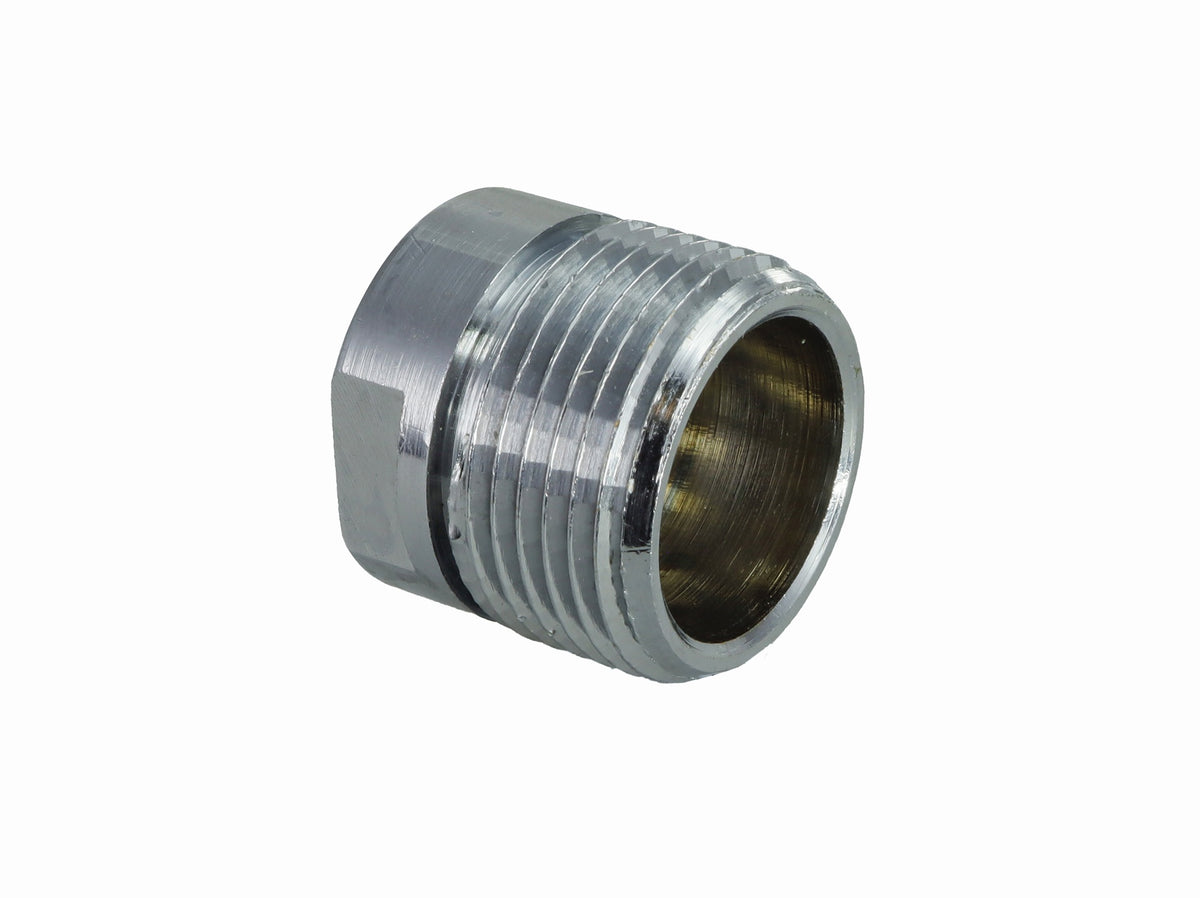 Muunnosnippa 3/4" UK-1/2" sk kromattu