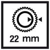 22mm